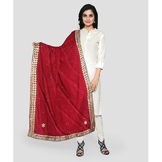 Glpbalgifts Velvet Self Design Women Shawl (Multicolor) - Dupattas & Shawls | Buy online on ZillyBuy