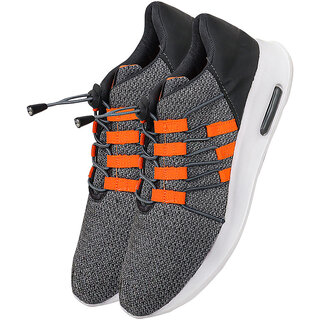 Unv Sport Shoes Sw4 Grey With Grey Laces Perfect Blend Of Style And Durability (Sw4) - Casual Shoes | Buy online on ZillyBuy