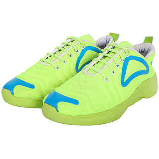 UnV Neon &Blue Sport Shoes with White Laces SW8