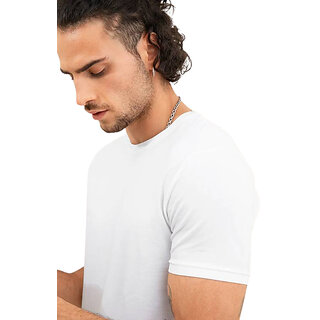Sophisticated Men Classic White Round Neck T-Shirt: Comfortable and Stylish 2026 at ShopCircuit 