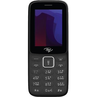 Itel It5029 (Dual Sim ,2.4 Inch Display, 1200 mAh Battery, Black) - Mobile Phone | Buy online on ZillyBuy