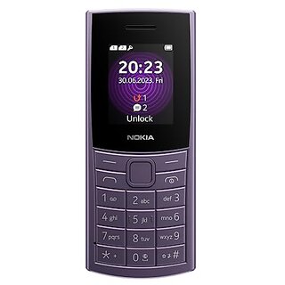 Nokia 110 4G with 4G (Dual Sim 1450 mAh Battery, 1.8 Inch Display, Purple) - Mobile Phone | Buy online on ZillyBuy