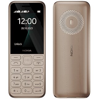 Nokia 130 2023 (Dual Sim 2.4 Inch Inch Display 1450 mAh Battery Light Gold) - Mobile Phone | Buy online on ZillyBuy