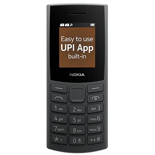 Nokia 106 4G with 4G Built-in UPI Payments App (Single Sim 1450 mAh Battery, 1.8 Inch Display, Charcoal) - Mobile Phone | Buy online on ZillyBuy