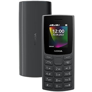 Nokia 106 with Built-in UPI Payments (Dual Sim 1000 mAh Battery, 1.8 Inch Display, CHARCOAL) - Mobile Phone | Buy online on ZillyBuy