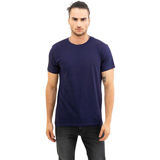 Latest Men Classic Blue Round Neck T-Shirt: Comfortable and Stylish 2026 at ShopCircuit | ONDC