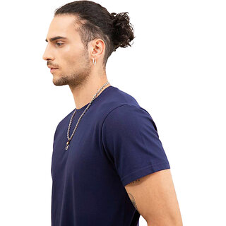 Latest Men Classic Blue Round Neck T-Shirt: Comfortable and Stylish 2026 at ShopCircuit | ONDC
