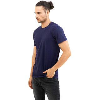 Latest Men Classic Blue Round Neck T-Shirt: Comfortable and Stylish 2026 at ShopCircuit | ONDC