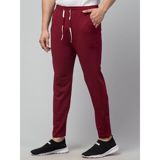 Elegant Men HEATHEX Men's Solid Stretchable Track Pants with Insert Pocket 2026 at ShopCircuit |
