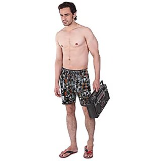U-Light Men Prnited Multicolors Shorts/Barmuda Jhankar Shorts (Multicolor Size-L) - Shorts | Buy online on ZillyBuy