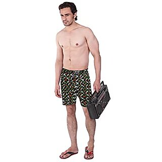 U-Light Men Prnited Multicolors Shorts/Barmuda Jhankar Shorts (Multicolor Size-Xxl) - Shorts | Buy online on ZillyBuy