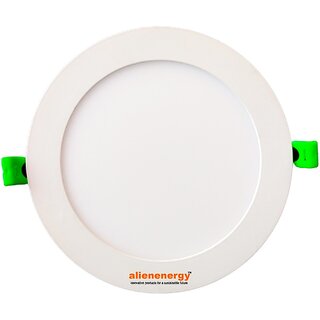 Alienenergy Round Slim Panel AE PLE12 12Watt Recessed Ceiling Light Ceiling Lamp (White)