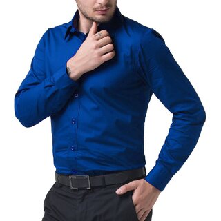 Best Men Baleshwar Men Blue Solid Casual Shirt (Pack of 2) 2026 at ShopCircuit | ONDC