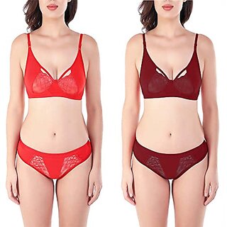 bridal bra panty set for women