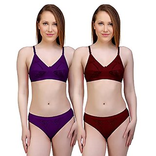 bridal bra panty set for women