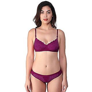 bridal bra panty set for women