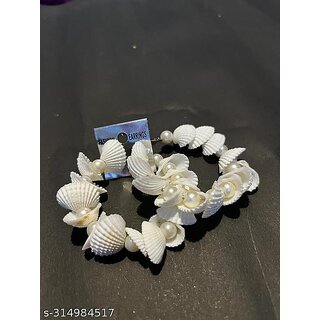 pearl stone stylish earrings for women