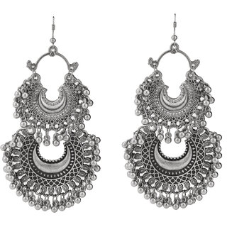 Citaali Oxidised Earrings For Women - Earrings | Buy online on ZillyBuy