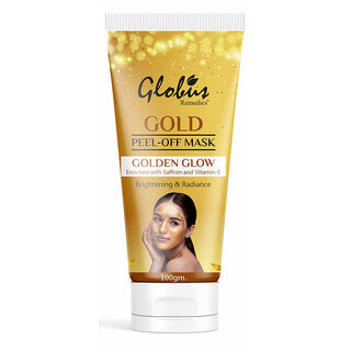 globus remedies gold peel off mask 100 ml