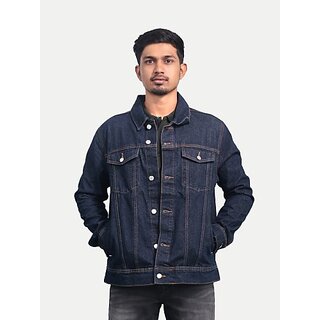 Rad Prix Full Sleeve Solid Men Denim Jacket