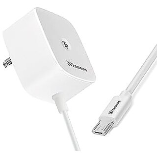 TP TROOPS 20W QualComm-3.0 Fast Charger with Attached Micro Cable-TP-568