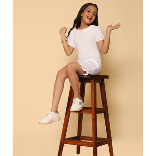 Elegant Data - Not - Present Kids Cave Solid Girls Jumpsuit 2026 at ShopCircuit | ONDC