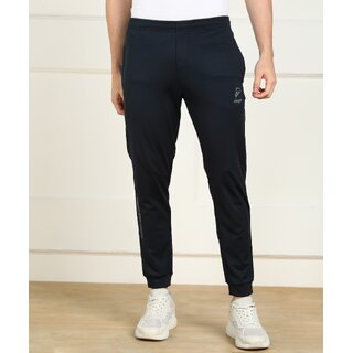 Slagen Printed Men Blue Track Pants - Track Pants | Buy online on ZillyBuy