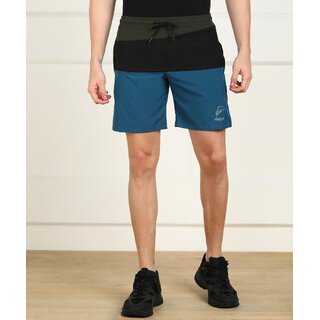 Slagen Color Block Men Multicolor Sports Shorts - Shorts | Buy online on ZillyBuy