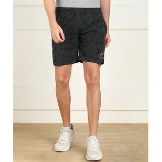 Slagen Printed Men Grey Sports Shorts - Shorts | Buy online on ZillyBuy