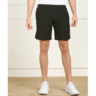 Slagen Solid Men Green Sports Shorts - Shorts | Buy online on ZillyBuy