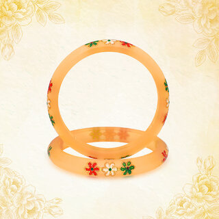 LUV FASHION Gold plastic Designer Bangles - Bangles & Bracelets | Buy online on ZillyBuy