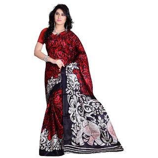 Svb Sarees Presented Art Silk Saree Without Blouse Piece - Sarees | Buy online on ZillyBuy