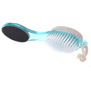 pedispin 4 in 1 callus remover and pedicure brush set foot scrubber nail brush emery file for home foot spa