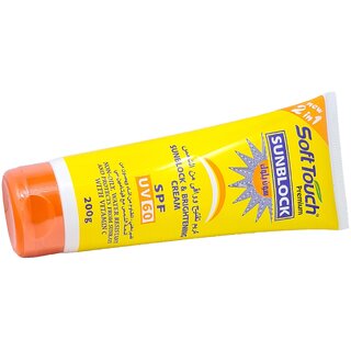 SoftTouch Sunblock  Brightening SPF 60 Cream - (200g)