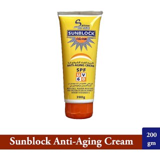 Sunblock  Brightening SPF-60 Vitamin C SoftTouch Cream - 200gm