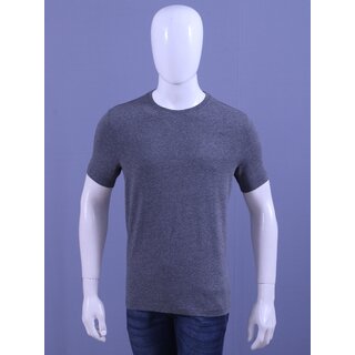 Redline Men's Anthra Mel S/J Crew Neck T-Shirt
