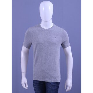Redline Men's Grey Mel S/J Crew Neck T-Shirt