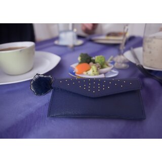 ClassyCarry Genuine Leather ladies wallet Blue - Handbags | Buy online on ZillyBuy