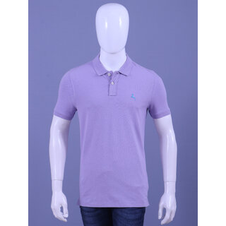 REDLINE MENS LAVENDER EMBROIDERED POLO T-SHIRTS
