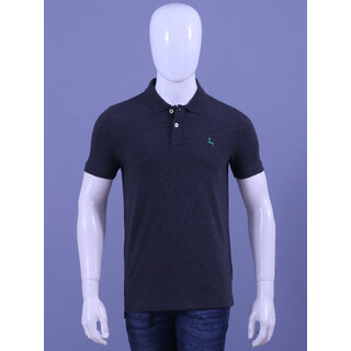 REDLINE MENS CHARCOAL MAL EMBROIDERED POLO T-SHIRTS