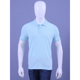 REDLINE MENS WATER BLUE EMBROIDERED POLO T-SHIRTS