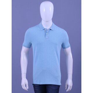 soft sky blue polo t-shirt for men best price