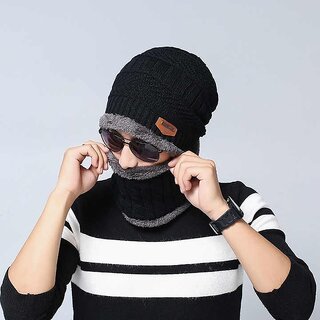 warm winter cap for cold weather