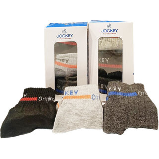 JOCKEY Cotton Ankle Length Socks (3 Pair) - Socks | Buy online on ZillyBuy
