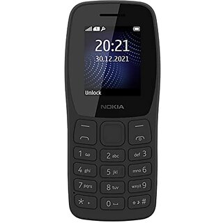Nokia 105 classic ( Single Sim, 1.77 Inch Display, 800 mAh Battery, Charcoal) - Mobile Phone | Buy online on ZillyBuy