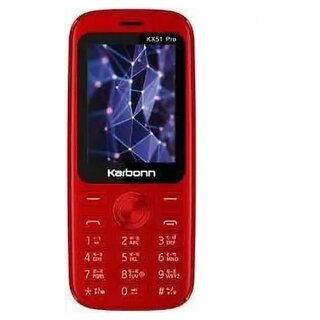 Karbonn kx51 ( Dual Sim, 2.4 Inch Display, 1800 mAh Battery, Navy Blue) - Mobile Phone | Buy online on ZillyBuy