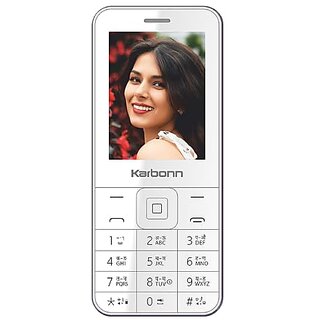 Karbonn kphone1 ( Dual Sim, 2.4 Inch Display, 1400 mAh Battery, Radiant Gold) - Mobile Phone | Buy online on ZillyBuy