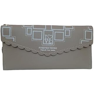 Classycarry Ladies And Women'S Wallet Purse  Wallets Leather Credit Card Holder (Smokey Grey) - Handbags | Buy online on ZillyBuy