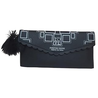 Classycarry Ladies And Women'S Wallet Purse  Wallets Leather Credit Card Holder (Black) - Handbags | Buy online on ZillyBuy