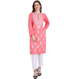 rayon cotton kurta for women
